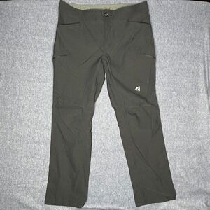 Eddie‎ Bauer First Ascent Men's Cargo Pants Size 38x34 Dark Gray Hiking Outdoor